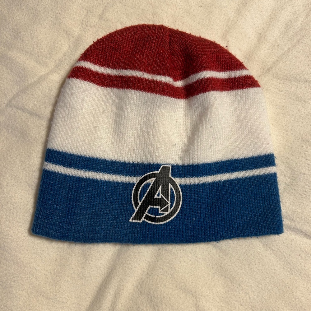 Marvel‎ Avengers Kids Beanie - Red, White, and Blue